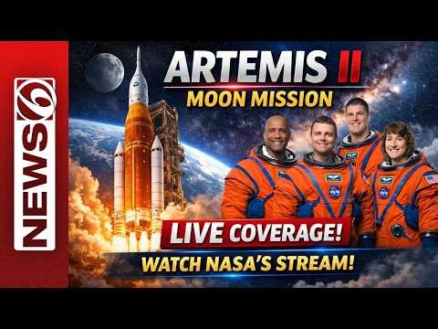 NASA's LIVE coverage of ARTEMIS II LAUNCH 🚀