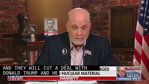 Mark Levin demands more war