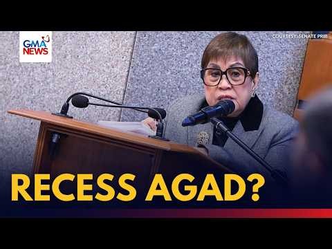 Recess agad? Request ng Prosecution, tinutulan ng Defense | GMA News