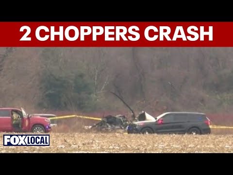 LIVE: 2 helicopters crash in NJ