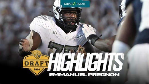 OL Emmanuel Pregnon Highlights | 2026 NFL Draft | Jacksonville Jaguars