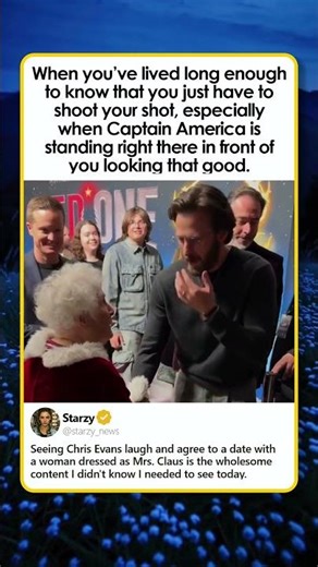 DON'T TELL SANTA ABOUT CHRIS EVANS