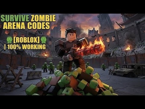 SURVIVE ZOMBIE ARENA CODES 🧟 (March 2026) 🔥 ALL NEW 100% WORKING CODES! | Roblox