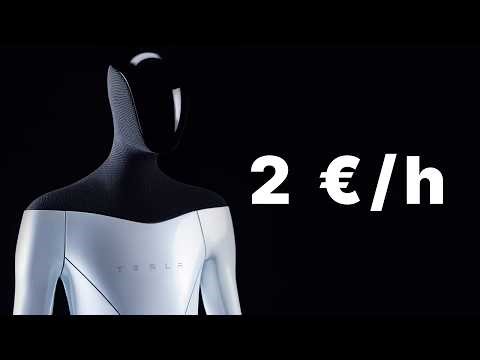 Kein Gehalt. Kein Urlaub. Kein Streik. Teslas neuer Roboter-Plan