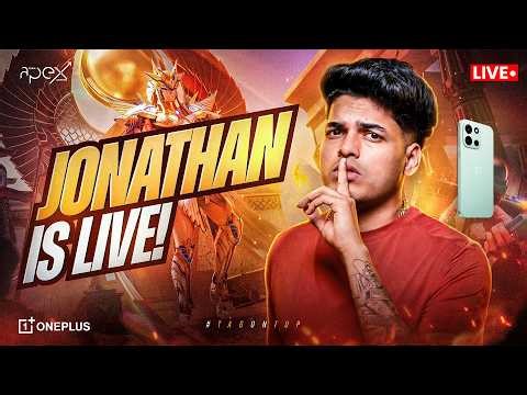 HACKER OR WHAT! | JONATHAN IS BACK!!🖤 | BGMI ON ONEPLUS NORD 6
