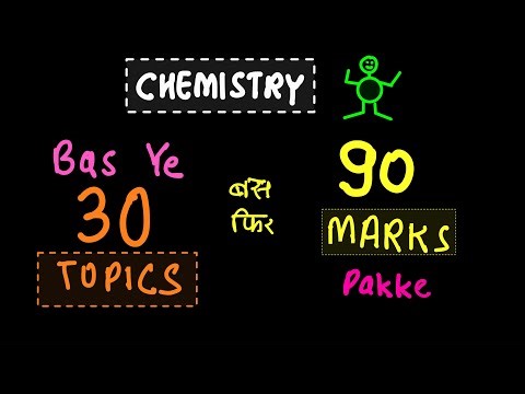 Class 12 Chemistry Most Important Topics