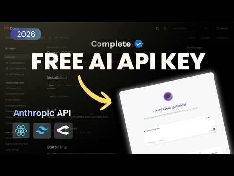 Build a Free AI Search App in React — No Backend, Unlimited API (2026)