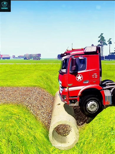 Ultimate OffRoad Challenge in MudRunner | Extreme Truck Driving Through Deep Mud! #mudrunner #shorts