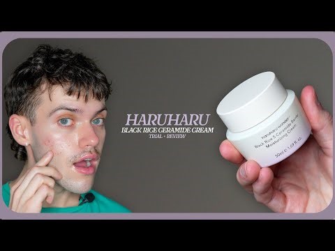haruharu wonder black rice ceramide cream - full review
