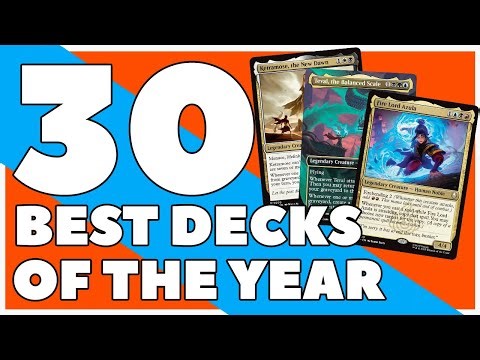 The 30 BEST Commander decks you NEED TO PLAY