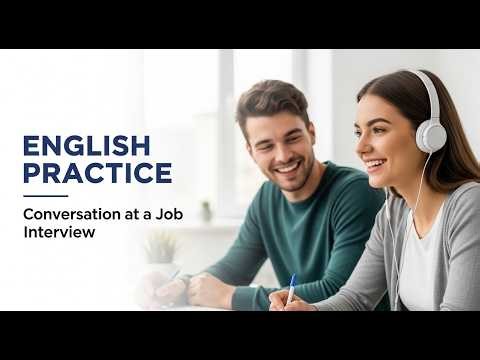 Conversation at a Job Interview (Real Practice)
