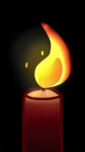 Random candle/fire animation- lol (I'm finally backk) #animation #fire #fireanimation #drawing