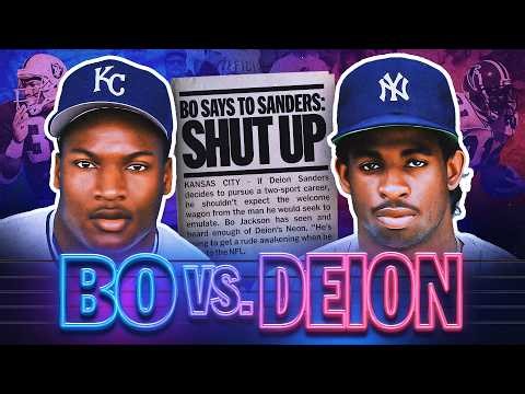 Bo Jackson and Deion Sanders’ BITTER rivalry culminated in one EPIC 4-homer night