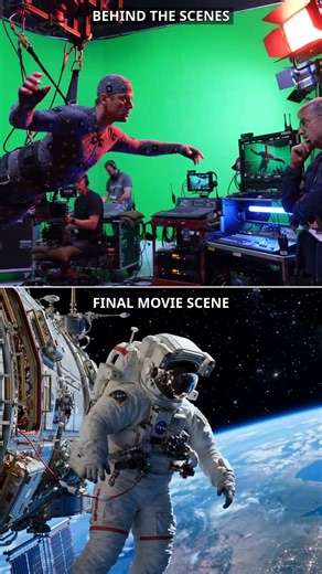 How Hollywood FAKES Zero Gravity 🚀😱 #shorts