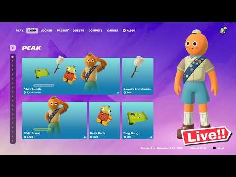 *NEW* FORTNITE PEAK BUNDLE! ITEM SHOP TODAY!