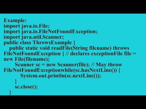 Types of Exception Handling in Java | Q3 Java L5 P2 | SMILE ROAD