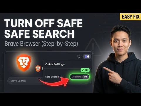 How to Turn Off Safe Search in Brave Browser (Easy Step-by-Step Guide)