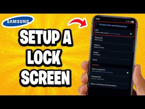 How to Setup a Lock Screen on your Samsung Galaxy Phone (Best Method)
