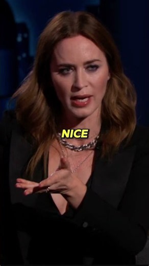 Emily Blunt's First Kiss Turned Into a Nightmare! #shorts