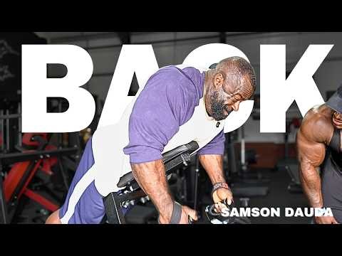 Back workout | Samson Dauda