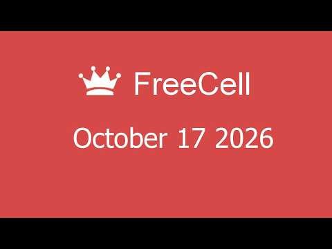 Microsoft Solitaire Collection - FreeCell - October 17 2026