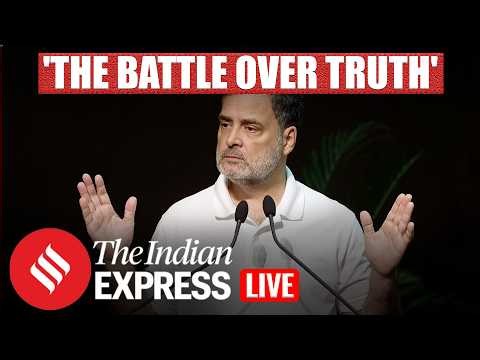 LIVE| Truth vs Ideology: How Political Battles Shape, Rahul Gandhi Explains| CONGRESS