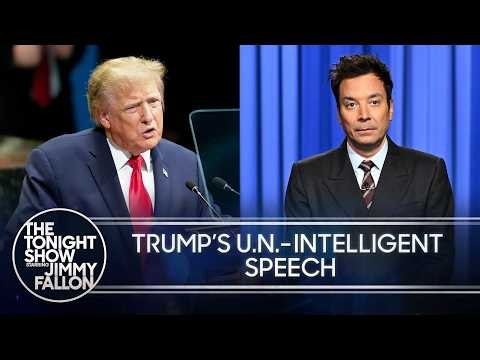 Trump Threatens to "Drive Iran into Hell" at UN Summit, Wants to Rename AI "Super Intelligence"