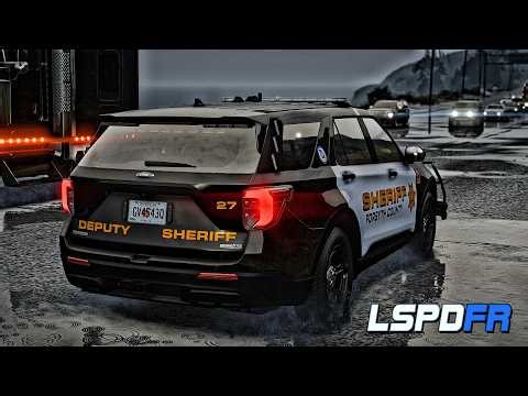 Sandy Shores MONDAY Patrol! 🚔 Forsyth County Sheriff LSPDFR in a Ford Explorer (GTA 5 Mods)