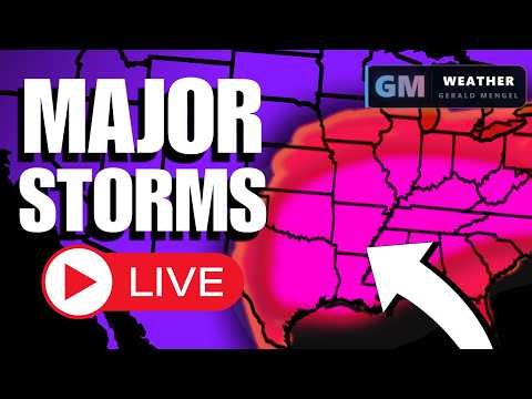 🔴 LIVE - CONFIRMED Tornado Near MEMPHIS + Live Storm Chasers | GMWeather