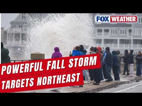 Powerful Storm To Blast The Northeast With Rain, Wind Followed By Season's Coldest Temperatures