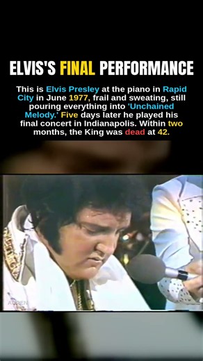Elvis Presley's Final Performance