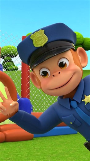 Sheriff Zozo save the day | Play ground Song | Rosoo Nursery Rhymes #shorts