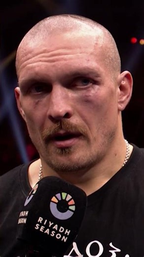 Oleksandr Usyk With A Special Thankyou To Tyson Fury After Beating Him In Their Rematch 1 Year Ago