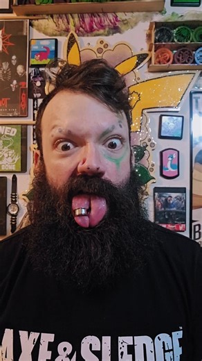 Marijuana Boy Scøut on Instagram: "#fypシ❤️💞❤️ #bodymodification #stretchednostrils #weird #strange"