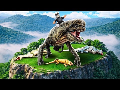 What if DISTORTUS REX was in JURASSIC PARK!? (Isla Nublar)