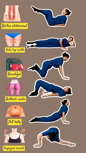Fix Belly, Hips & Posture with These Simple Exercises" #fitness #homeworkout #genesisyoga