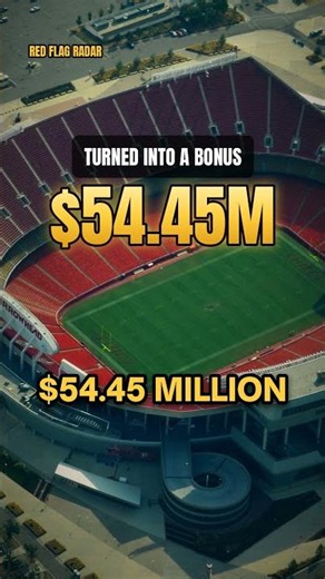 Mahomes' $504M contract... $1.3M base salary?! 🏈 #shorts