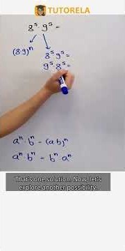 Simplifying Exponents: 8^5 × 9^5 Made Easy! #Math #ExponentsRules #PowerOfAProduct