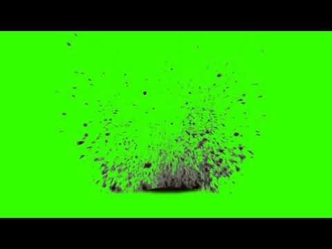 Explosive Blast Green Screen || Big Explosion Overlay