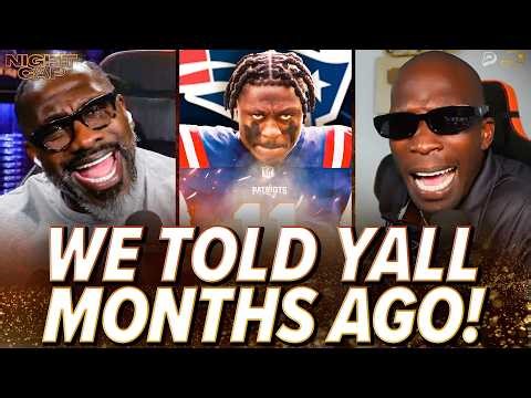 Unc & Ocho TOLD Y'ALL! AJ Brown "likely" to Patriots & NOBODY BELIEVED them! | Nightcap