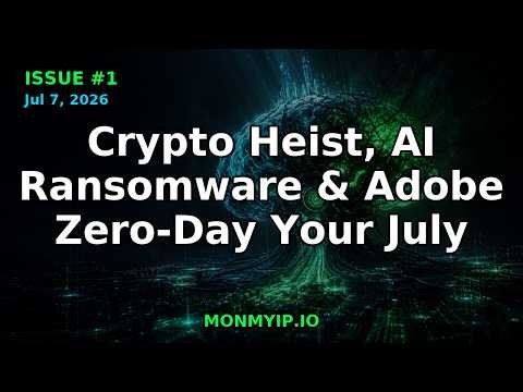 Crypto Heist, AI Ransomware & Adobe Zero-Day | July 6 Cyber Briefing