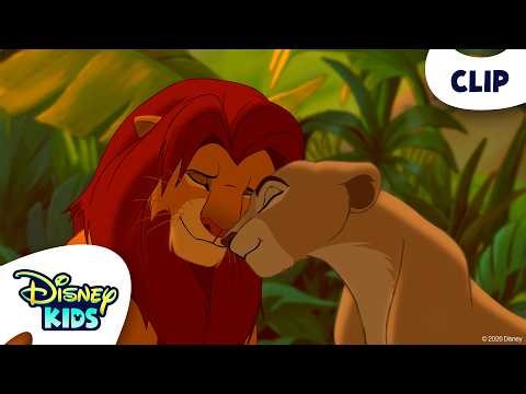 Simba and Nala Reunite 🦁❤️ | The Lion King | @disneykids
