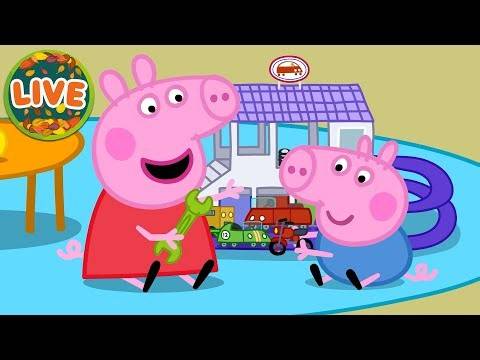 🔴 LIVE 24/7: Peppa Pig NEW Tales 2026 🐽 | BIG Adventures 🌍🚂 | Full Episodes | Cartoon for Kids