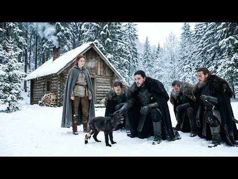 Rejected Omega Secretly Fed a Lost Pup— One Day, Four Black Wolves Pulled Up to Her Cabin