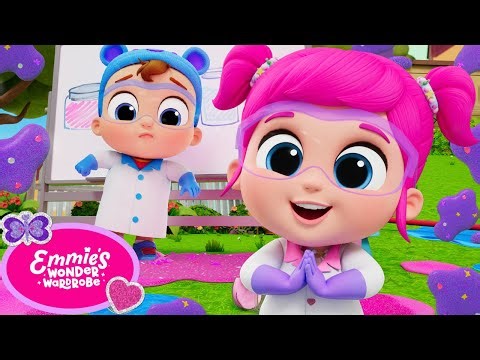 Emmie's Makes Glitter Slime! Science with Baby John 🧪 | Emmie's Wonder Wardrobe by Little Angel