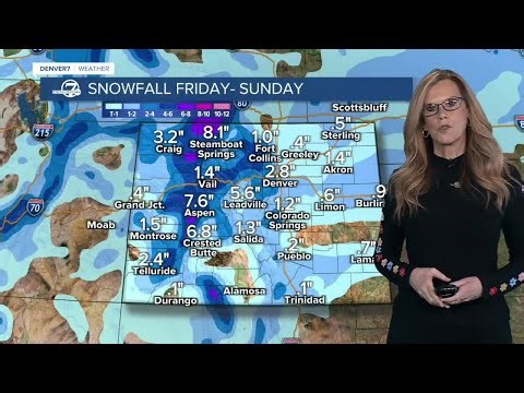 Up to 3 inches snow possible in Denver as city activates cold weather shelters