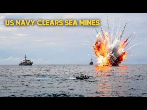 BREAKIN: How the US Navy Clears Sea Mines in the Strait of Hormuz