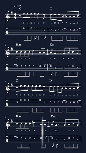 Mandolin Tab Short: How to play Bad Romance by Lady Gaga