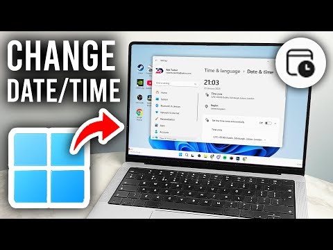 How To Change Windows 11 Date & Time Settings - Step By Step