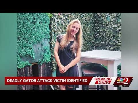 Wildlife officials ID woman killed by gator in Florida river